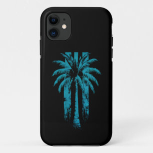 Capa Para iPhone 11 Árvore Tropical de Palma de Vacinação Tropical de 