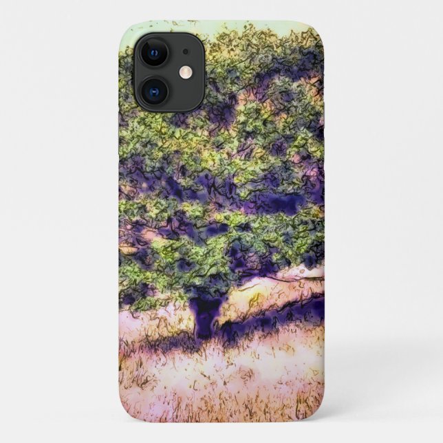 CAPA PARA iPhone 11 ÁRVORES (Verso)