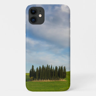 Capa Para iPhone 11 Árvores ciprestes na Toscana, Itália