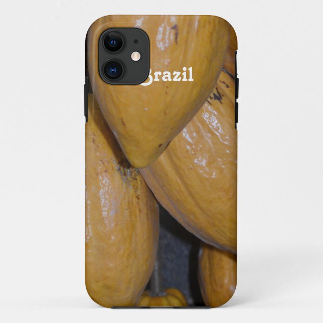 Capa Para iPhone 11 Árvores de cacau (Verso)
