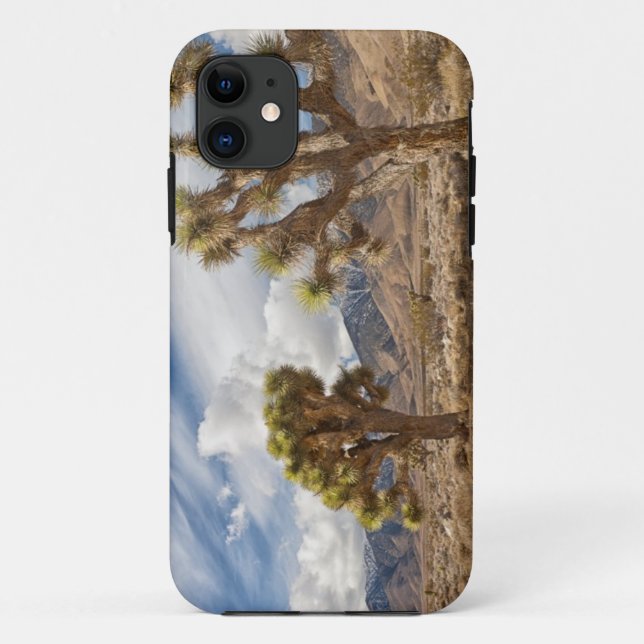 Capa Para iPhone 11 Árvores de Joshua no deserto (Verso)