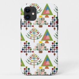 Capa Para iPhone 11 Árvores Xmas MCM