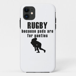 Capa Para iPhone 11 As almofadas são para o rugby dos calcinhas
