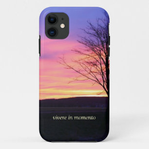 Capa Para iPhone 11 As citações Latin vivem no momento