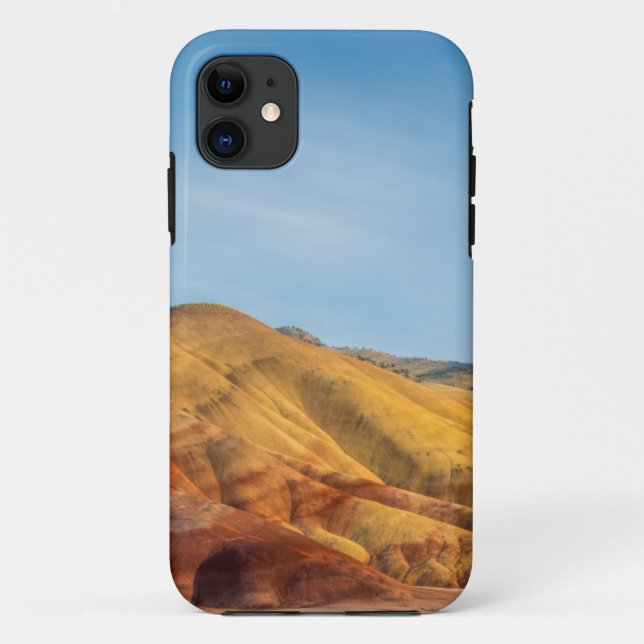 Capa Para iPhone 11 As Colinas Pintadas Nos Campos Fósseis Do Dia Do J (Verso)