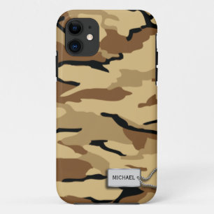 Capa Para iPhone 11 As forças armadas da areia do deserto camuflam