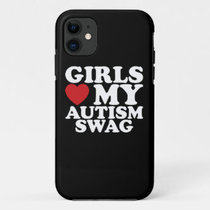 Capa Para iPhone 11 As Meninas Amam Meu Símbolo de Consciência do Auti