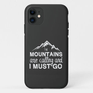 Capa Para iPhone 11 As Montanhas Estão Ligando E Eu Preciso Ir