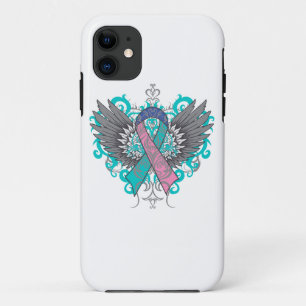 Capa Para iPhone 11 Asas Legal do Cancer da tiroide