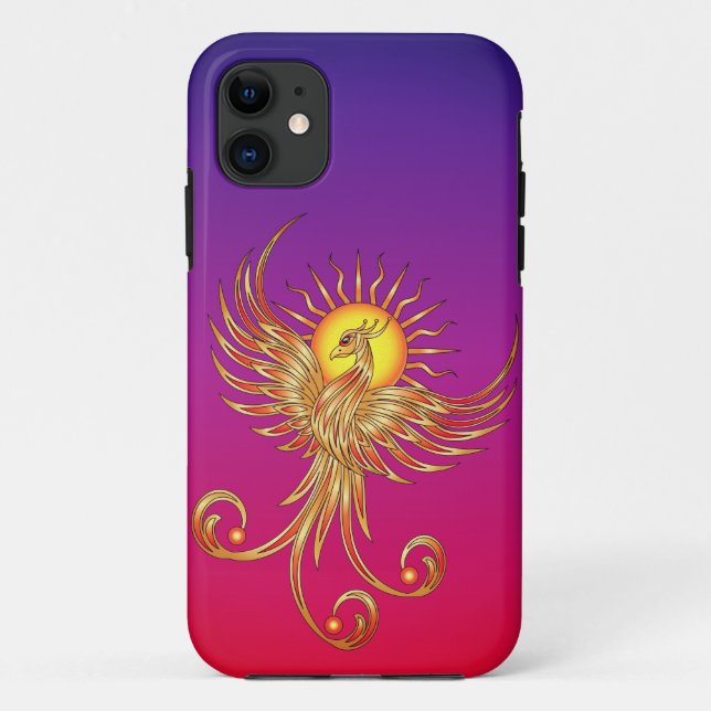Capa Para iPhone 11 Ascensão Phoenix (Verso)