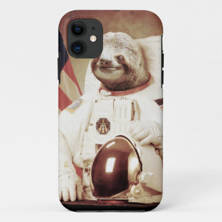 Capa Para iPhone 11 Astronauta Sloth