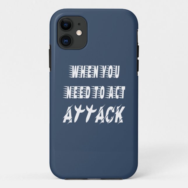 Capa Para iPhone 11 Ataque (Verso)