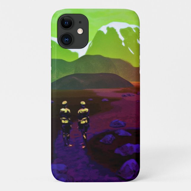 Capa Para iPhone 11 Até Agora Da Fantasia Do Espaço Doméstico (Verso)
