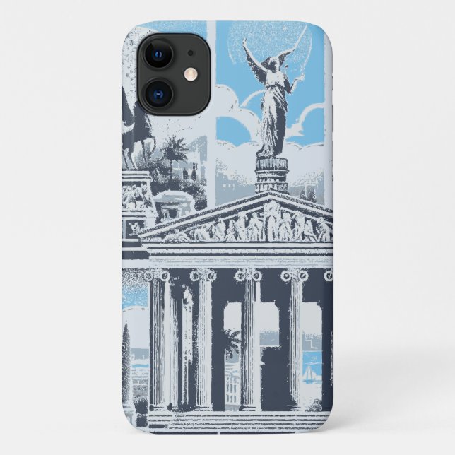 Capa Para iPhone 11 Atenas Grécia Europa (Verso)