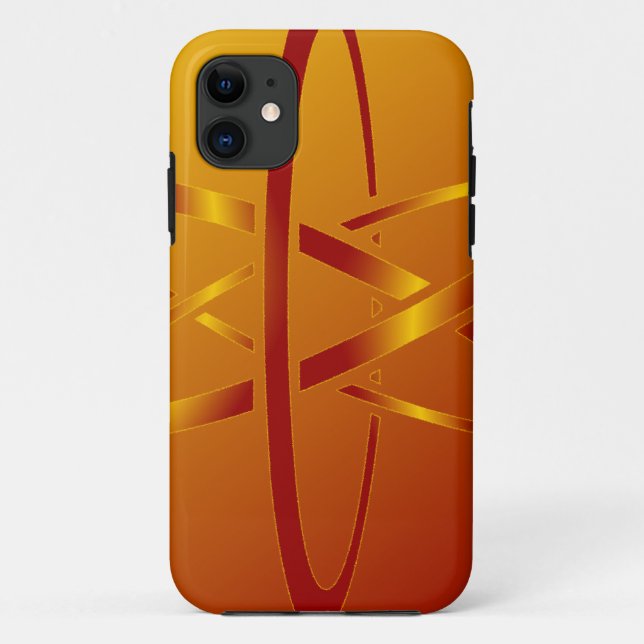 Capa Para iPhone 11 átomo ateu (Verso)