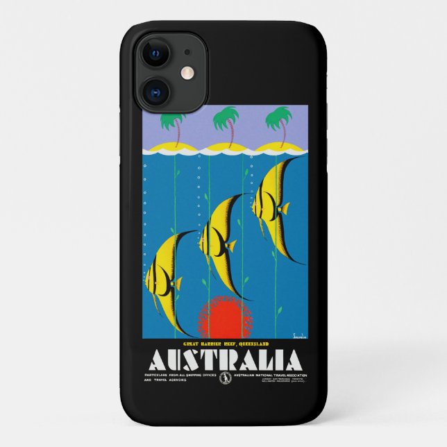 Capa Para iPhone 11 Austrália (Verso)