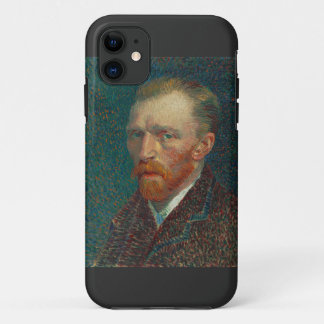Capa Para iPhone 11 autorretrato de Van Gogh