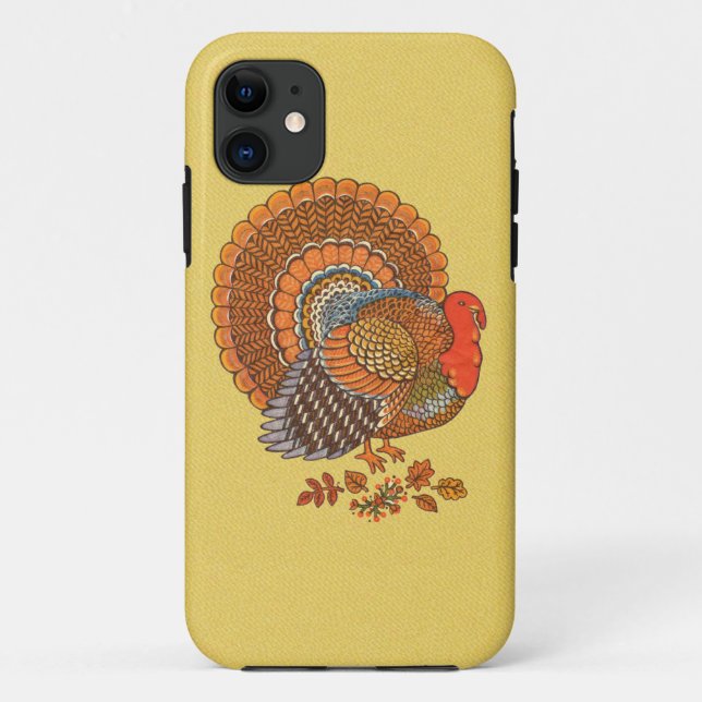 Capa Para iPhone 11 Autumn Colunas Turquia Sai (Verso)