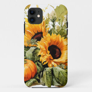 Capa Para iPhone 11 Autumn Falling Deixa Pumpkin