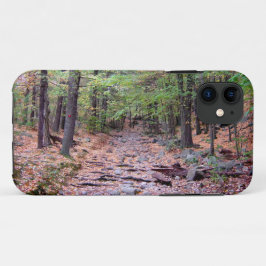 Capa Para iPhone 11 Autumn on Blue Colinas Reservation Red Dot Trail