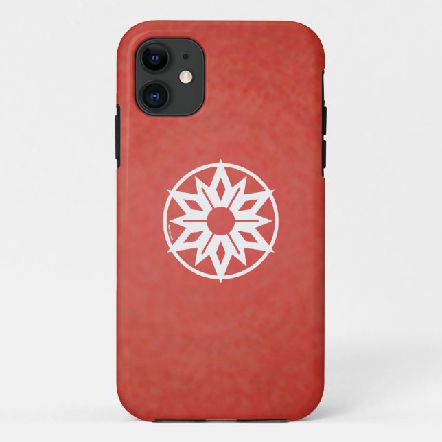 Capa Para iPhone 11 Avatar dos enfeites de natal (Verso)