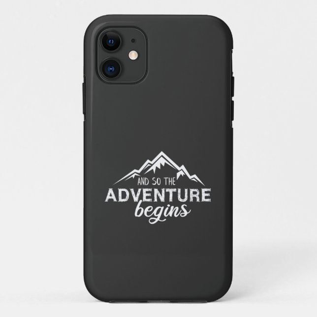 Capa Para iPhone 11 aventura começa (Verso)