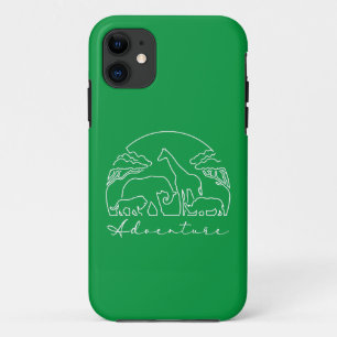 Capa Para iPhone 11 Aventura e Safari na África