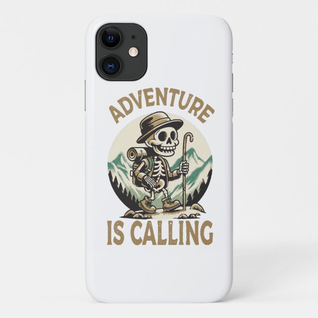 Capa Para iPhone 11 Aventura está chamando (Verso)