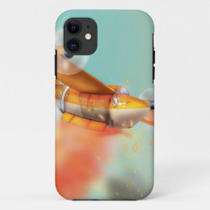 Capa Para iPhone 11 Avião de combate a incêndios Ariel