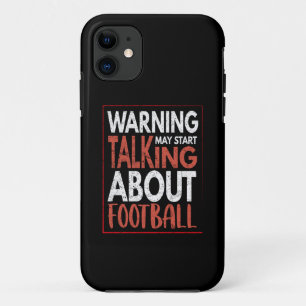 Capa Para iPhone 11 Aviso: Pode Começar A Falar Sobre Futebol