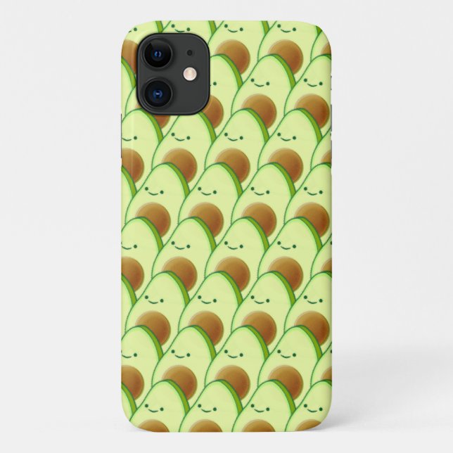 Capa Para iPhone 11 Avocado Bonito Por Todo O Desenho (Verso)