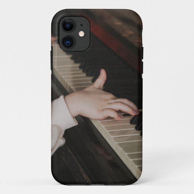 Capa Para iPhone 11 Awesome Piano Artwork (Verso)