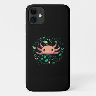 Capa Para iPhone 11 Axolotl Animal Cute Pet   AMANTES DE OS ANIMAIS LE