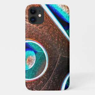 Capa Para iPhone 11 Azul-cobre