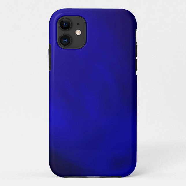 Capa Para iPhone 11 Azul Real Metálico (Verso)