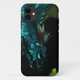 Capa Para iPhone 11 Azure Betta Fish
