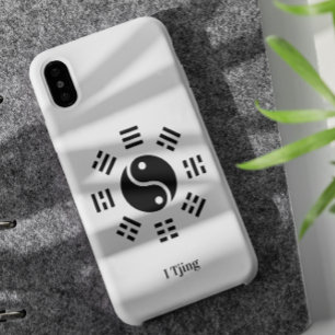 Capa Para iPhone 11 Ba Gua, oito trigramas, yin yang personalizável