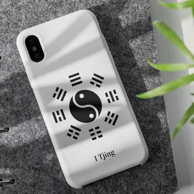 Capa Para iPhone 11 Ba Gua, oito trigramas, yin yang personalizável (Criador carregado)