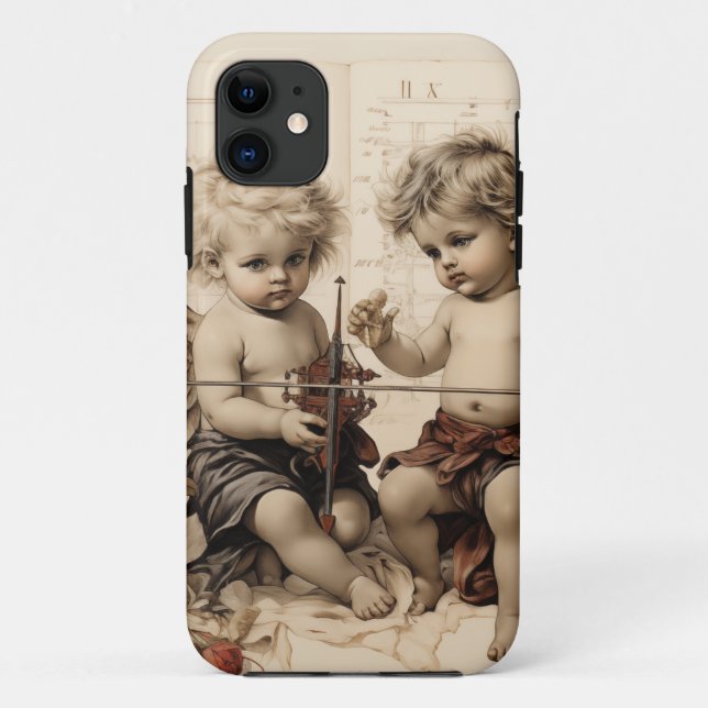 Capa Para iPhone 11 Baby Cherubs (Verso)