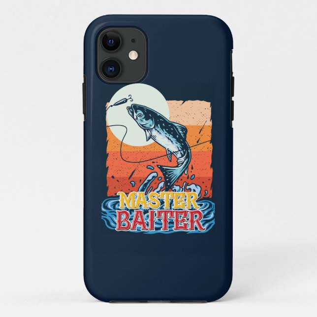 Capa Para iPhone 11 Bacano-Mestre-Pesca (Verso)