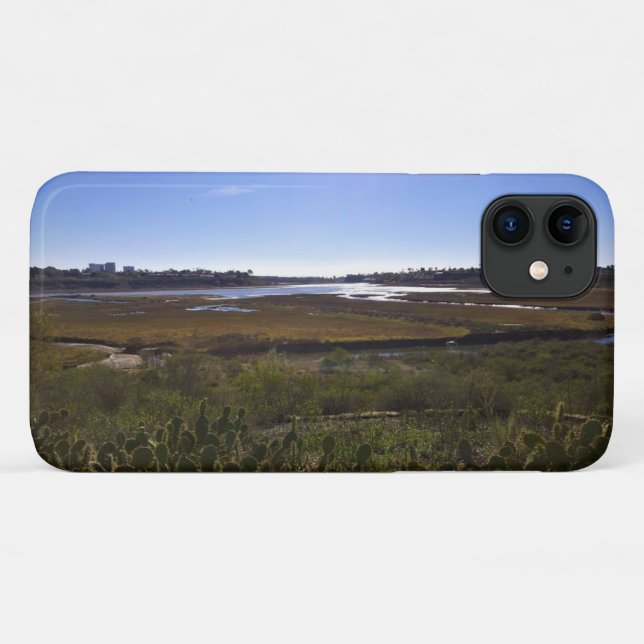 Capa Para iPhone 11 Back Bay, Newport Beach, Califórnia (Verso (horizontal))