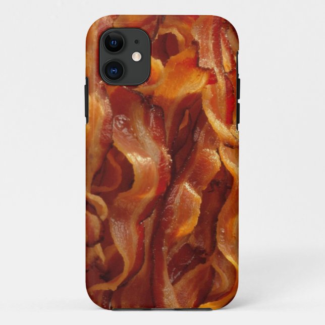 Capa Para iPhone 11 Bacon (Verso)