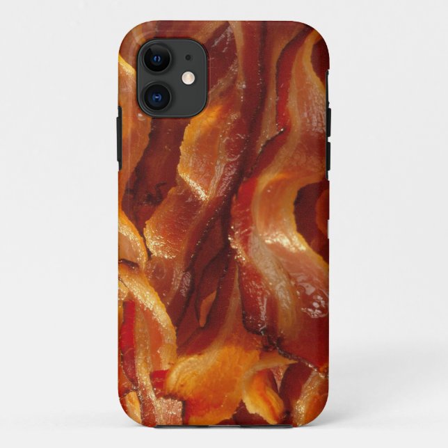 Capa Para iPhone 11 Bacon (Verso)