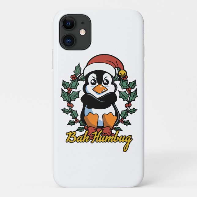 Capa Para iPhone 11 Bah Humbug (Verso)