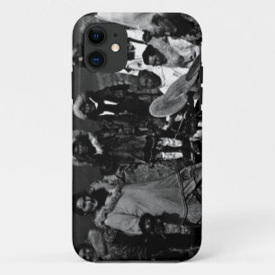 Capa Para iPhone 11 Bailarinos esquimós vintage EUA Alasca