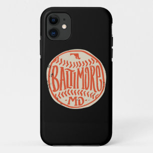 Capa Para iPhone 11 Baltimore Maryland Baseball - Tipo de Desenho Mão