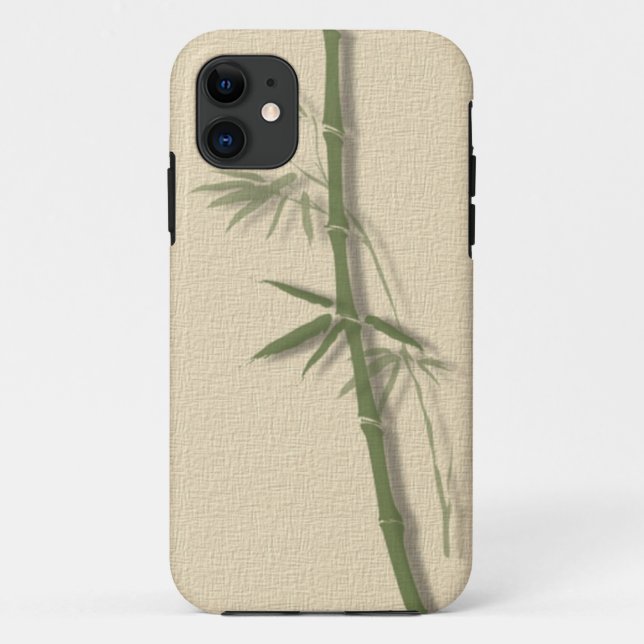 Capa Para iPhone 11 Bambu afortunado iPhone4 (Verso)