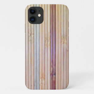 Capa Para iPhone 11 Bambu japonês tingido
