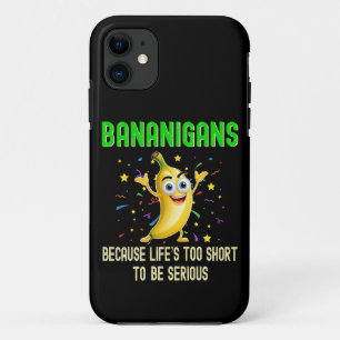 Capa Para iPhone 11 Bananiganos, Bananas, Engraçados Engraçados Positi