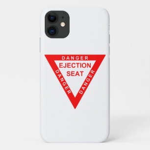 CAPA PARA iPhone 11 BANCO DE EJEÇÃO - PERIGO